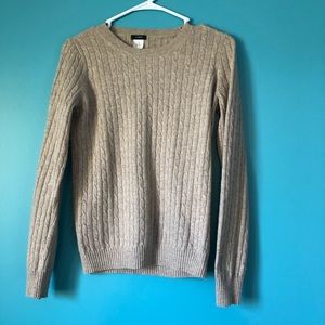 J Crew Tan Sweater